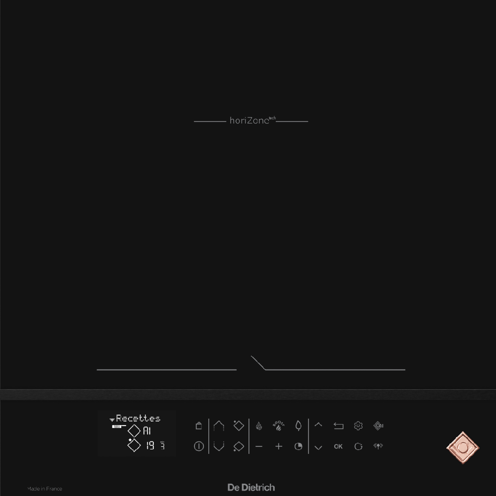 indukční varná deska De Dietrich DPI4230HT v barevném provedení Infinite Black